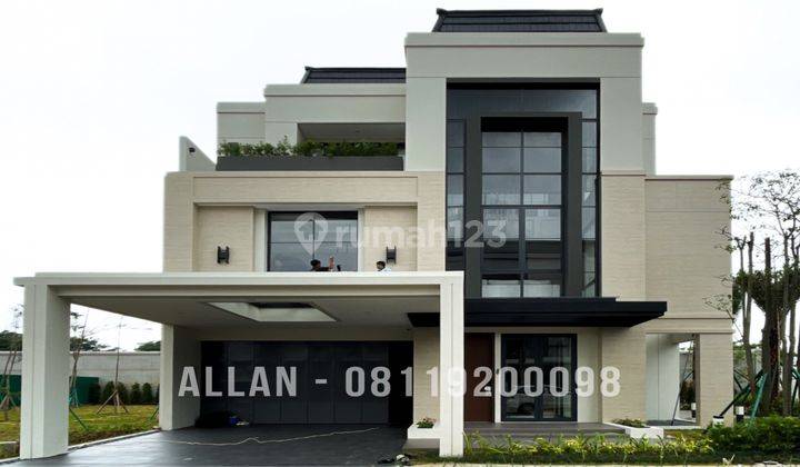 Dijual Rumah Modern Glass 12x20 Cluster Tresor Gading Serpong 1