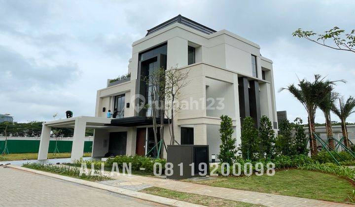 Dijual Rumah Modern Glass 12x20 Cluster Tresor Gading Serpong 2