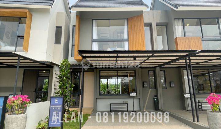 Dijual Rumah 2 Lantai Minimalis 3 Kamar Dekat Tol Dan Stasiun BSD 1