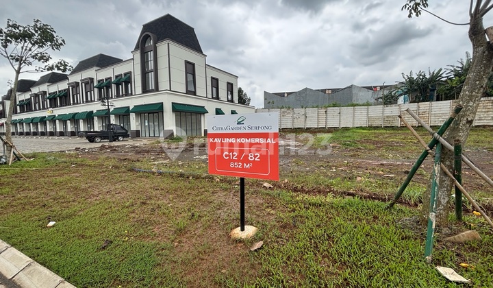 Dijual Tanah Kavling Komersil untuk Kantor dan Usaha Bsd Serpong