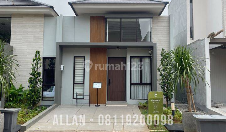 Dijual Rumah 2 Kamar Tidur 1 Lantai Dekat Stasiun Kereta Cisauk 1