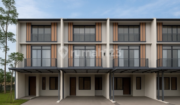 Rumah 3 Lantai Anza Homes Malibu Village Gading Serpong