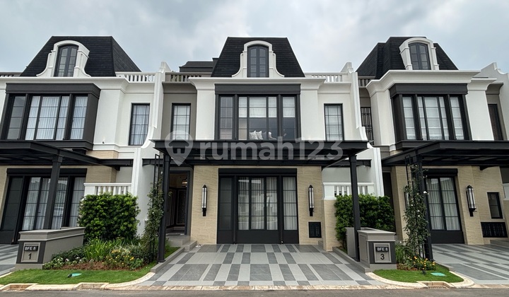 Rumah 3 Lantai Ala Paris Cluster Bellefont Gading Serpong