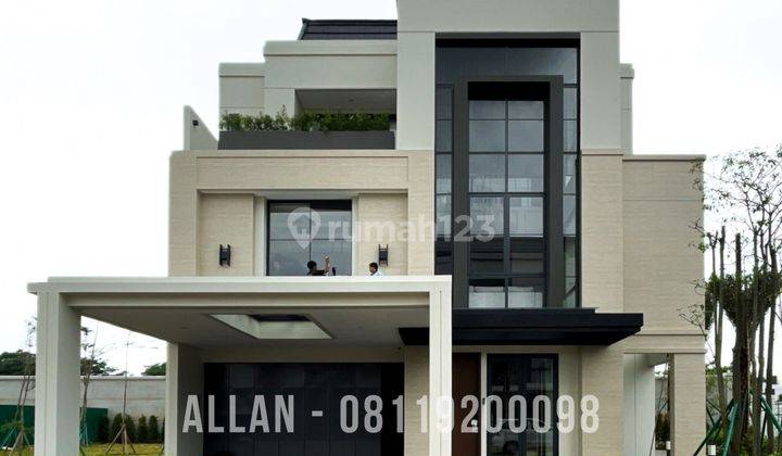 Rumah Mewah American Modern Classic Tresor Bsd Serpong Tangerang 1