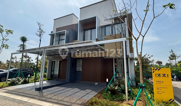 Dijual Rumah Modern Tanpa DP Izzi BSD City Dijual Rumah Modern Tanpa DP Izzi BSD City