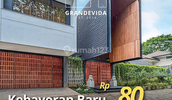 Rumah Baru Mewah Area Premium Kebayoran Baru Jakarta Selatan 1