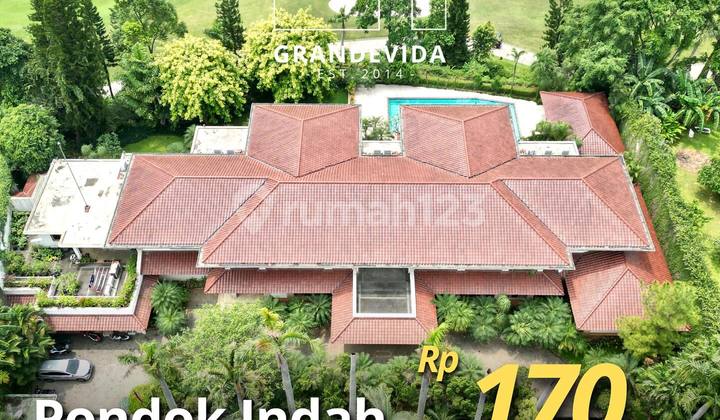 Rumah Luas Mewah View Golf Pondok Indah Jakarta Selatan