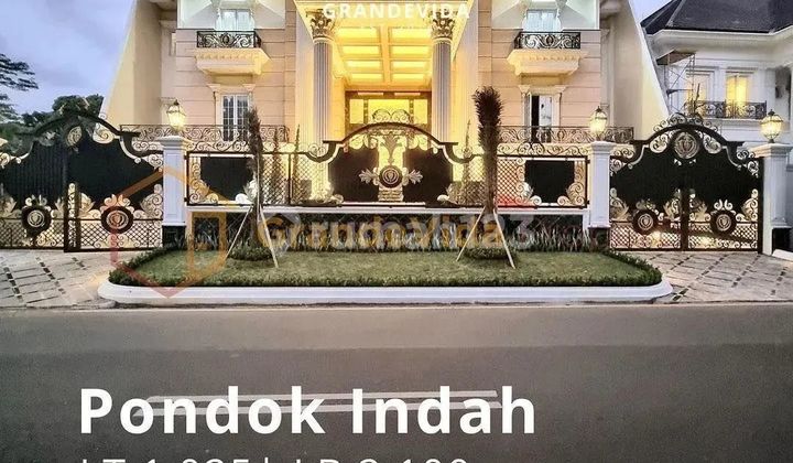 RUMAH MEWAH DESIGN CLASSIC, PRIVATE POOL DI PONDOK INDAH