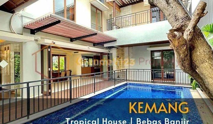 RUMAH TERAWAT, PRIVATE POOL, BEBAS BANJIR, KEMANG JAKARTA SELATAN 1