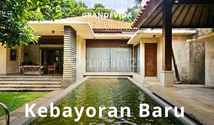 Rumah Luas Area Premium Di Kebayoran Baru Melawai Jakarta Selatan