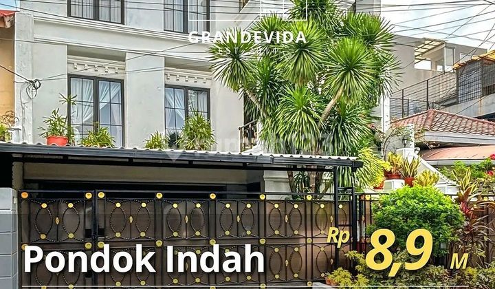 Turun Harga Bangunan 3 Lantai Siap Huni Di Pondok Indah