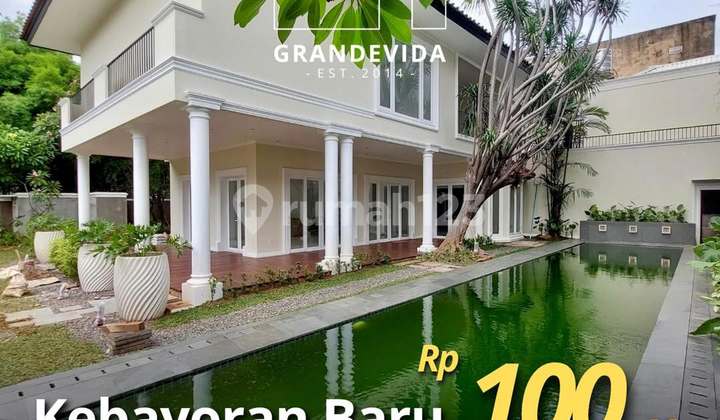 Rumah Mewah, Luas Di Kebayoran Baru Jakarta Selatan