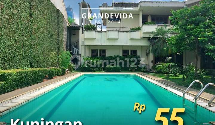 Rumah Luas Area Strategis Di Patra Kuningan Jakarta Selatan