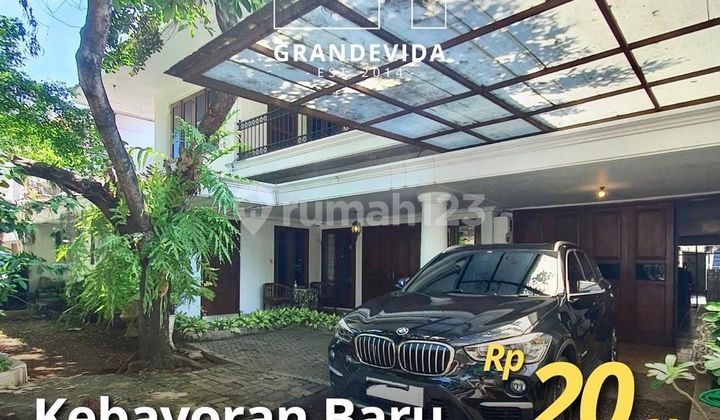 Rumah 2 Lantai, Private Pool Di Kebayoran Baru Jakarta Selatan