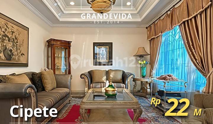 Rumah Asri Dalam Komplek Hook Cipete Jakarta Selatan