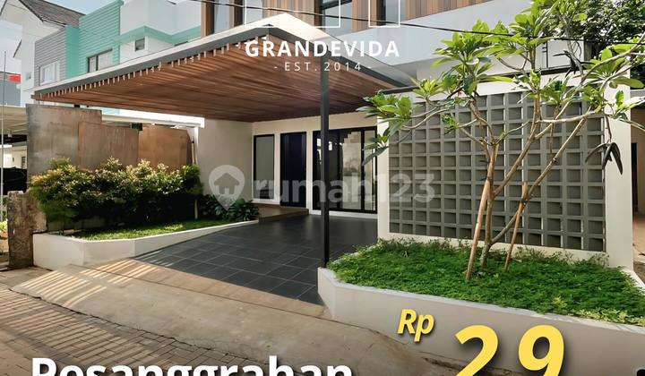 Rumah Baru Dalam Town House Di Pesanggraha Jakarta Selatan
