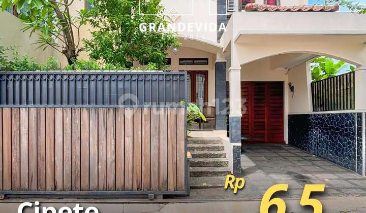 Rumah Siap Huni Di Cipete Jakarta Selatan