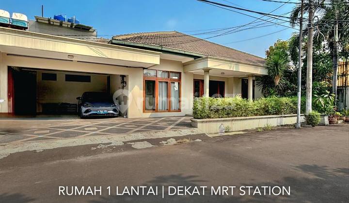 Beli Tanah Luas Bonus Rumah Dalam Komplek Cipete Jakarta Selatan