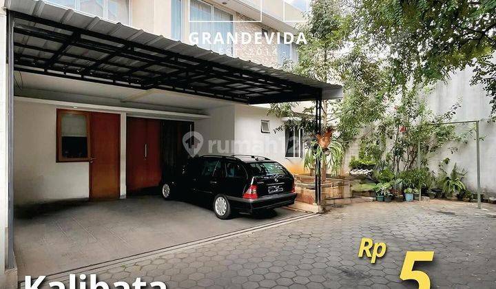 Rumah Town House 2 Lantai Di Kalibata Jakarta Selatan 1