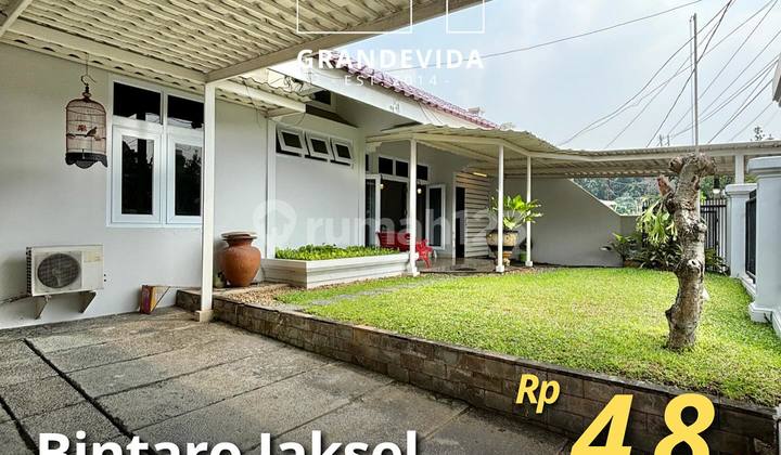 Rumah Siap Huni Luas Pesanggraha Bintaro Jakarta Selatan