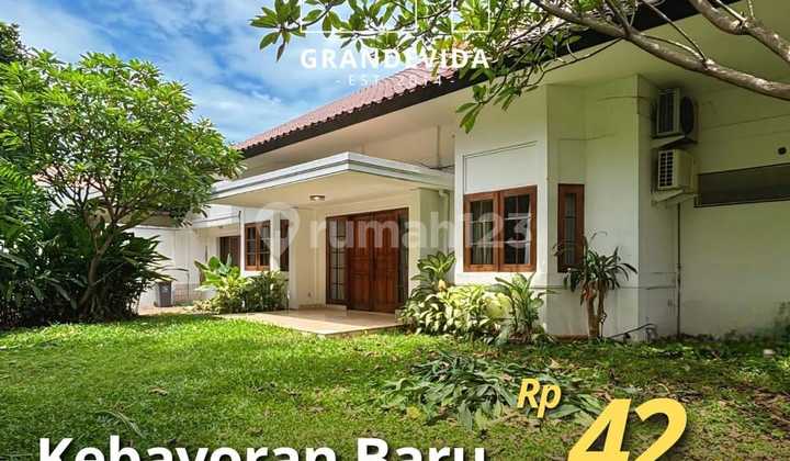Rumah 1.lt, Terawat, Strategis Di Kebayoran Baru Jakarta Selatan