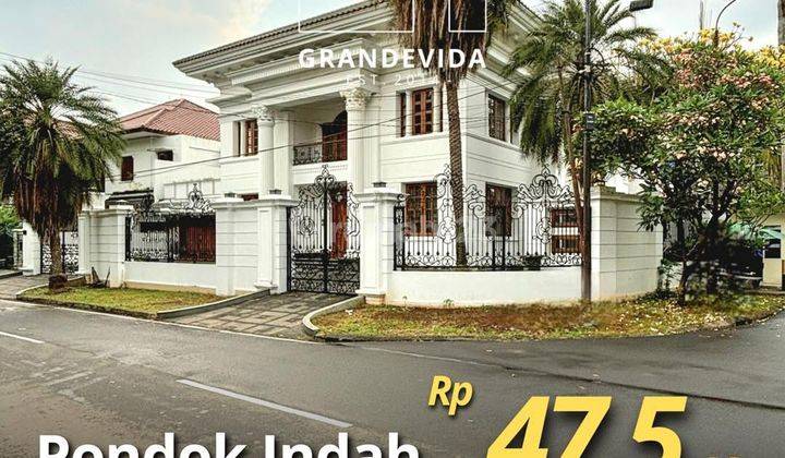 Rumah Mewah Lokasi Strategis Di Pomdok Indah 1