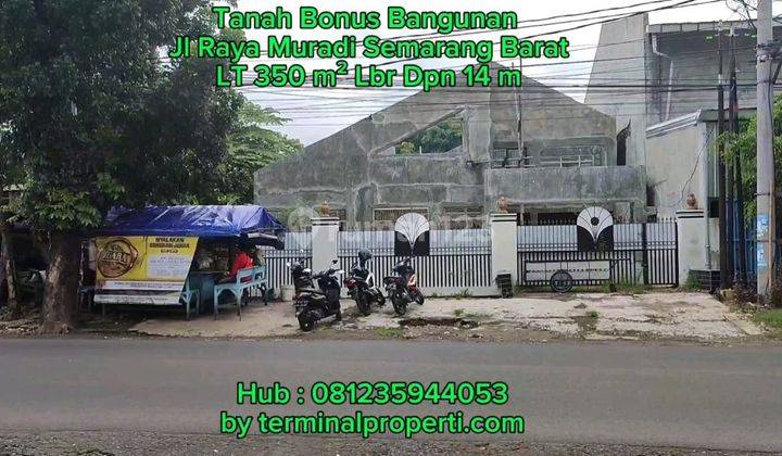 Tanah Dijual Murah SHM Hak Milik Jln Raya Muradi Kel Kembangarum Semarang Barat 1