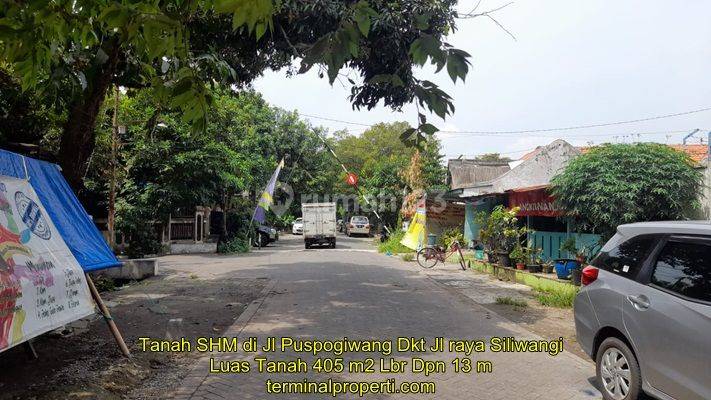 Tanah Dijual Murah SHM Hak Milik Jl Puspogiwang Dkt Jl Raya Jend Sudirman Semarang Barat 1