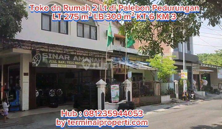 Ruko Rumah Dijual 2 Lt SHM Hak Milik Jl Sukarno Hatta Palebon Pedurungan Semarang Timur 1