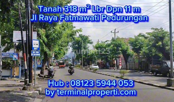 Bu,tanah Dijual Murah SHM Hak Milik di Jl Raya Fatmawati Pedurungan Dkt Majapahit Semarang Timur 2