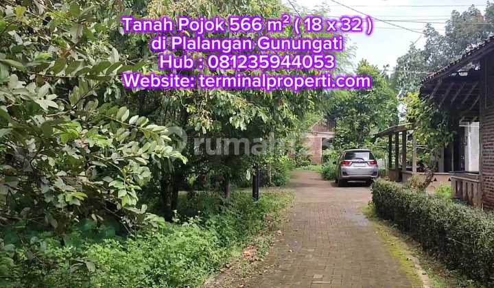 Corner Land with Durian, Avocado, Longan, Rambutan, Guava, Starfruit, Freehold, Plalangan, Gunungpati. 2