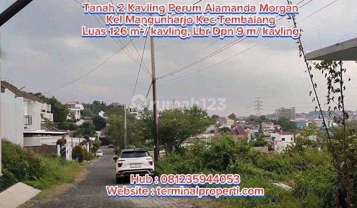 Tanah Dijual Dibawah Njop di Perum Alamanda Mangunharjo View Bagus Tembalang Semarang Timur 2