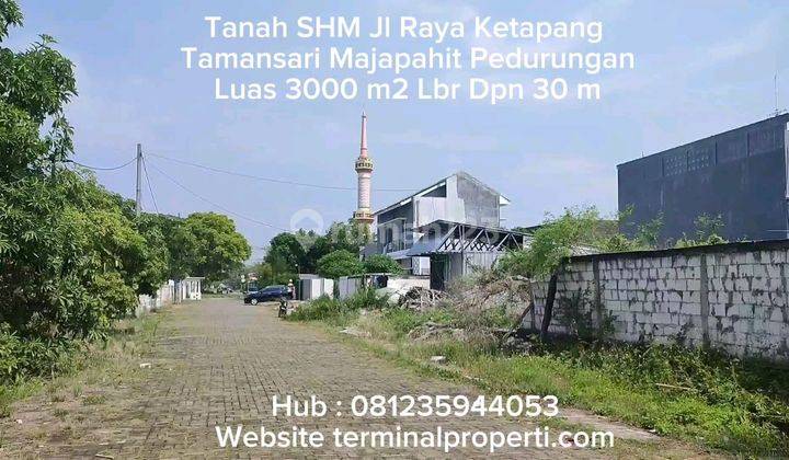 Tanah  Dijual Murah SHM Hak Milik  Jl Raya Tamansari  Kec Pedurungan Semarang Timur 2