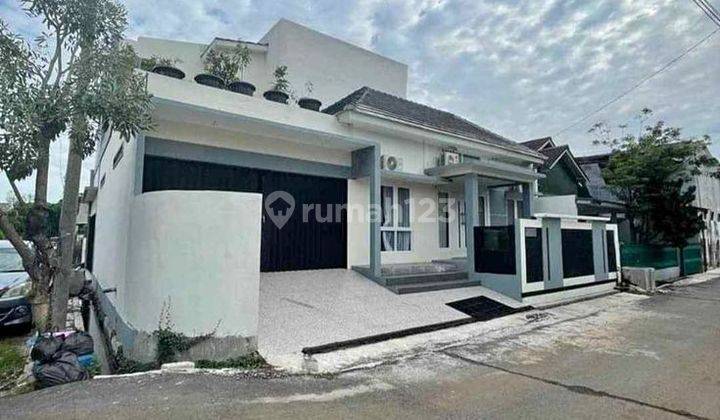 Di Bawah Harga, Rumah Bagus Dijual Hak Milik Bebas Banjir Mewah 2 Lt di Cakrawala Semarang Barat 1