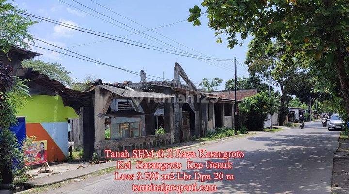 Tanah Dijual Murah SHM Hak Milik Pribadi di Jl Raya Karangroto Kec Genuk Semarang Timur 2