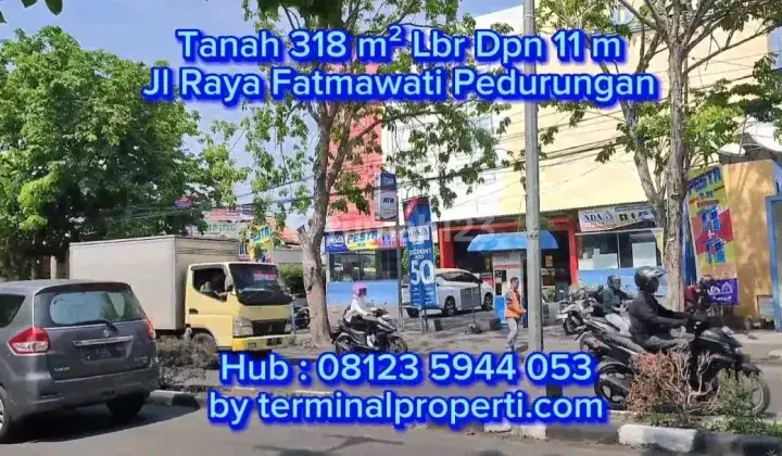 Bu,tanah Dijual Murah SHM Hak Milik di Jl Raya Fatmawati Pedurungan Dkt Majapahit Semarang Timur 1