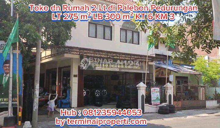 Ruko & Rumah Dijual 2 Lt SHM Hak Milik Jl Sukarno Hatta Palebon Pedurungan  Semarang Timur 2