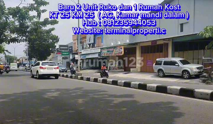 2 Ruko & Rumah Kost Baru 2 lt Dijual SHM Hak Milik di Jl Raya Kedungmundu Tembalang Dpn Unimus