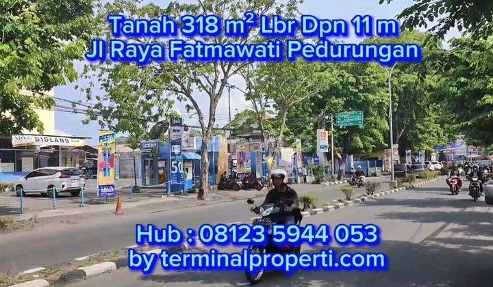 Bu,tanah Dijual Murah SHM Hak Milik di Jl Raya Fatmawati Pedurungan Dkt Majapahit Semarang Timur 1