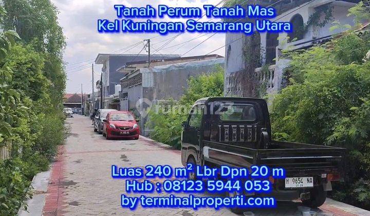 Tanah Dijual SHM Hak Milik di Perum Tanah Mas Kel Kuningan Kec Semarang Utara 2