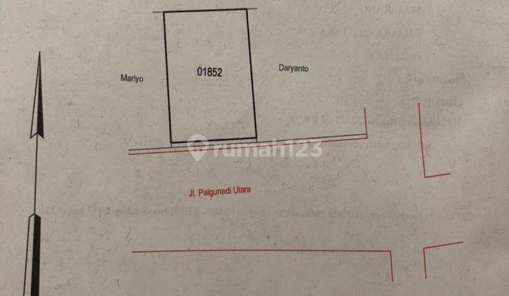 Tanah Dijual 400 M2 Ld 16 M di Jl Palgunadi Kel Bulu Lor Kec Semarang Utara 2