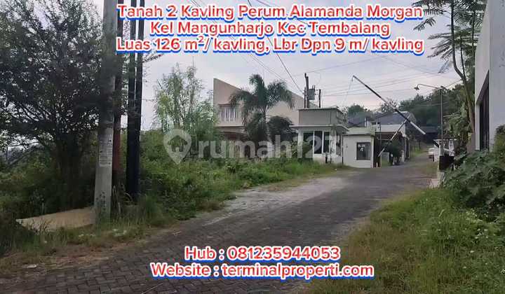 Tanah Murah Dijual Perum Alamanda Mangunharjo View Bagus Tembalang Semarang Timur Dkt Citragrand 1