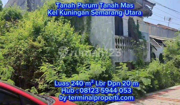 Tanah Dijual SHM Hak Milik di Perum Tanah Mas Kel Kuningan Kec Semarang Utara 2