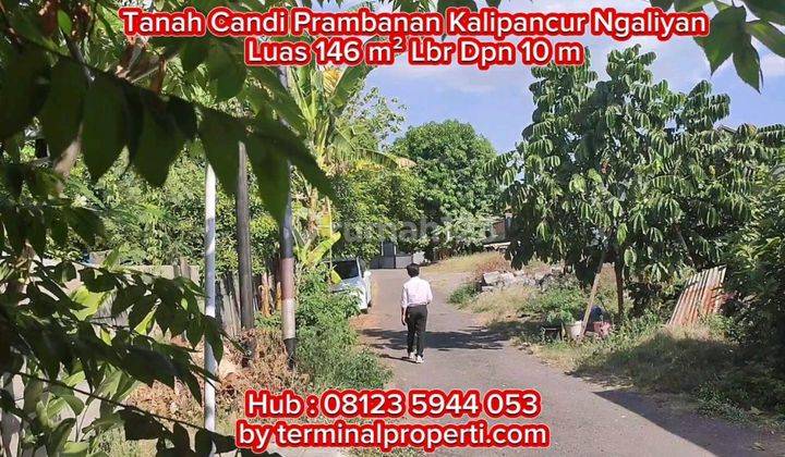 Tanah Dijual Cepat Bagus SHM Hak Milik Jl Candi Prambanan Kel Kalipancur Kec Ngaliyan 2