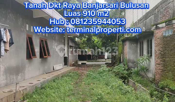 Tanah Dijual Murah SHM Hak Milik Dkt Banjarsari Bulusan Dekat Undip Tembalang Semarang Atas 1