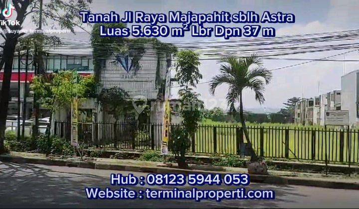 Tanah  Dijual di Jl Raya Majapahit Gayamsari  Kel Gayamsari Semarang Timur 2