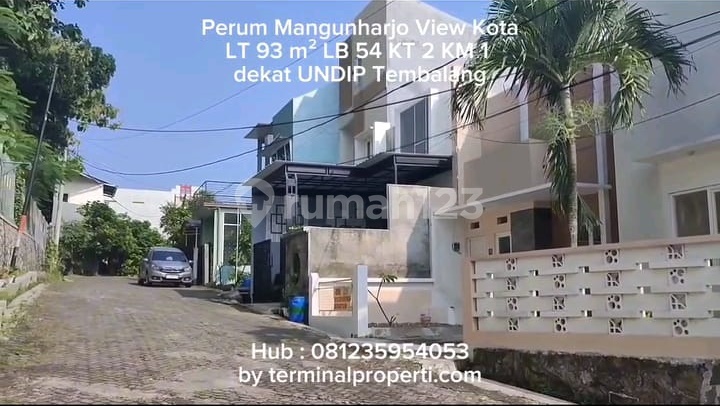 Langs Pemilik, Rumah Dijual Murah SHM Hak Milik Perum Mangunharjo Kec Tembalang Semarang Timur 2