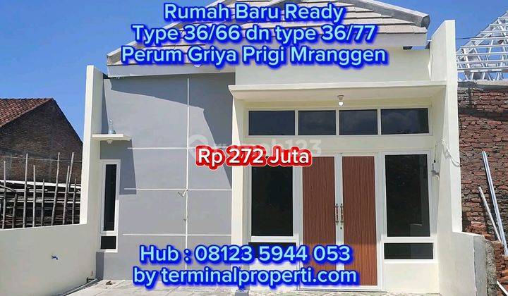 Rumah Baru Dijual Ready SHM Hak Milik Di Perum Griya Prigi Batursari Dkt Pasar Mranggen 1