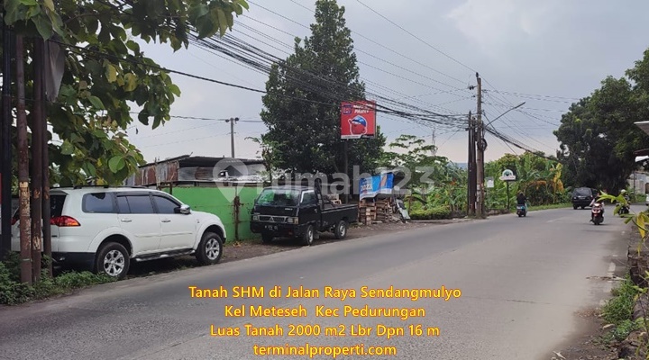 Tanah Dijual SHM Hak Milik di Jl Raya Sendangmulyo Tembalang Semarang Timur 2