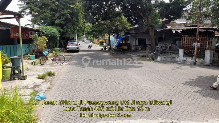 Tanah Dijual Murah SHM Hak Milik Jl Puspogiwang Dkt Jl Raya Jend Sudirman Semarang Barat 2